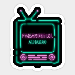 NEON PARANORMAL ALMANAC Sticker